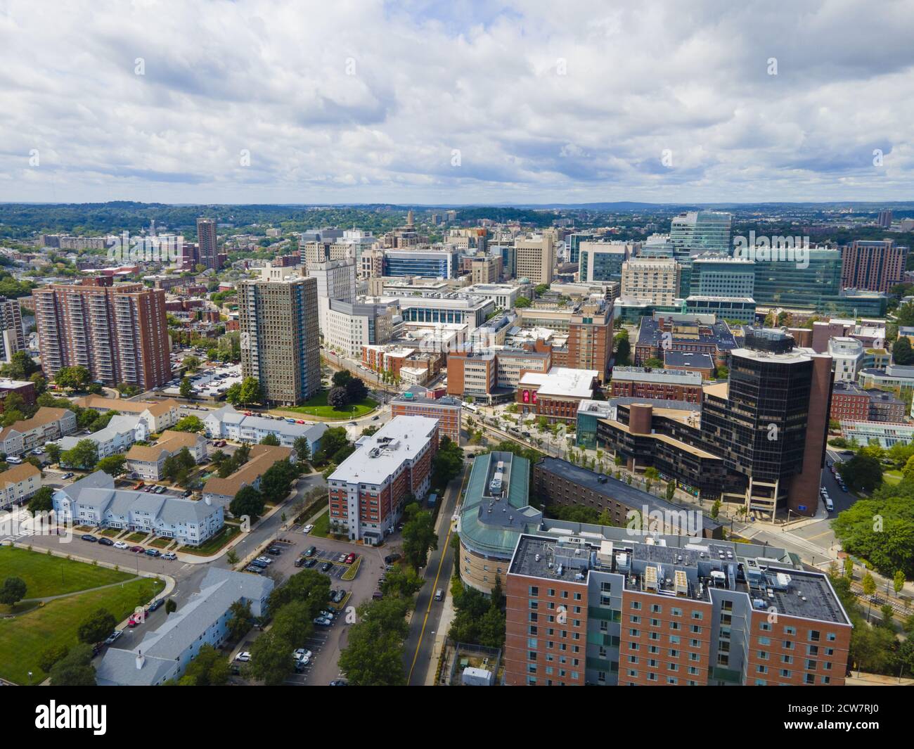 Longwood Medical And Academic Area Hi Res Stock Photography And Images   Boston Longwood Medical And Academic Area Aerial View In Boston Massachusetts Ma Usa This Area Including Beth Israel Deaconess Medical Center Chil 2CW7RJ0 