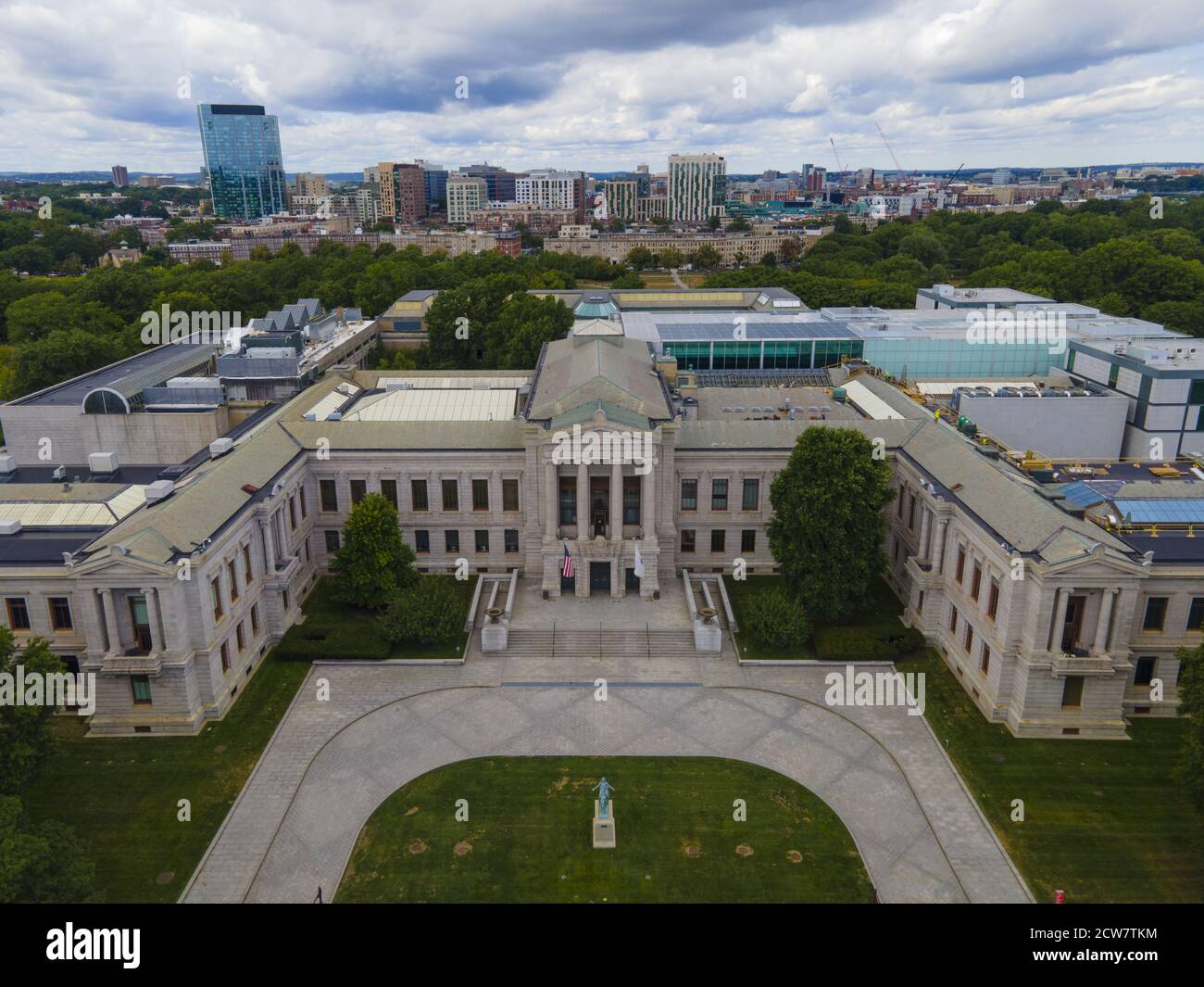Boston Museum of Fine Arts at 465 Huntington Avenue in Fenway, Boston