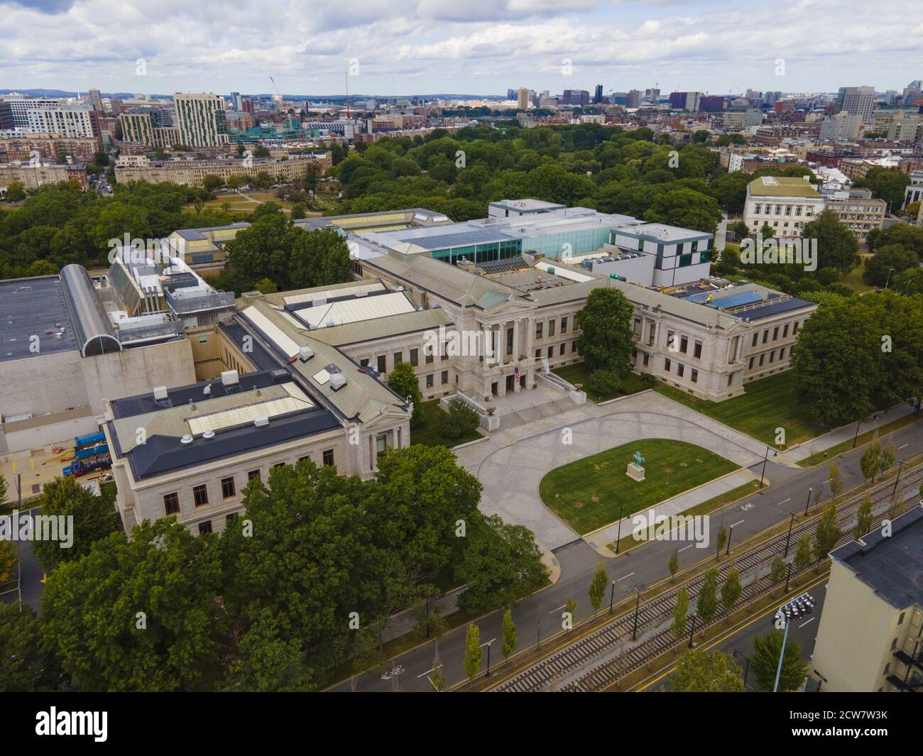 Boston Museum of Fine Arts at 465 Huntington Avenue in Fenway, Boston