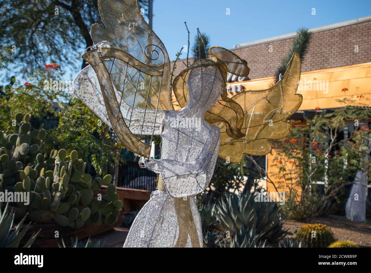 Las Vegas, US Nov 2019 Christmas Decoration of the famous Ethel M