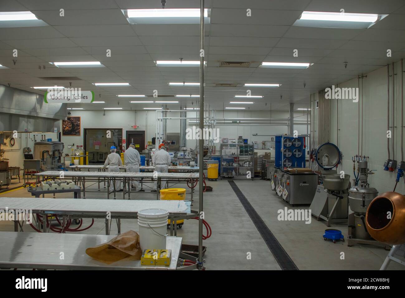 Las Vegas, US Nov 2019 Interior view of the famous Ethel M Chocolate Factory at Las Vegas