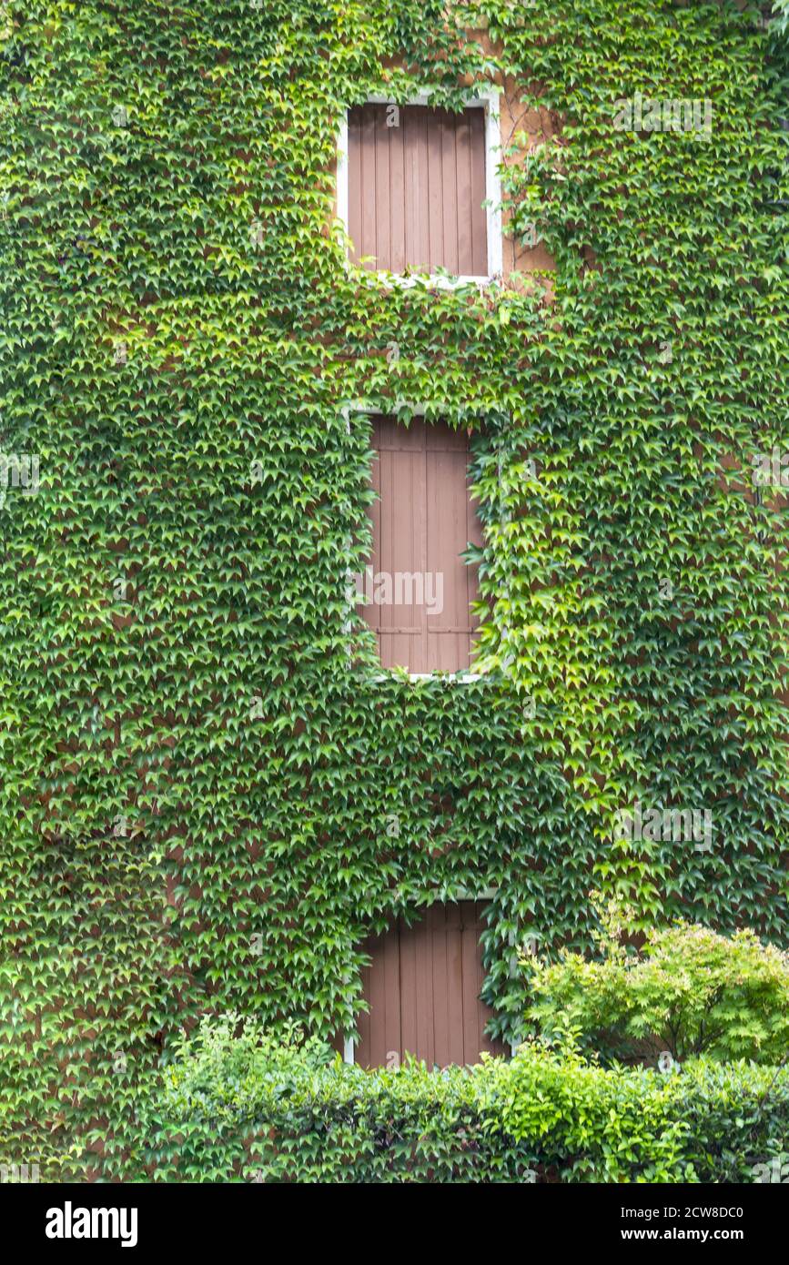 the outer wall of a house Stock Photo Alamy