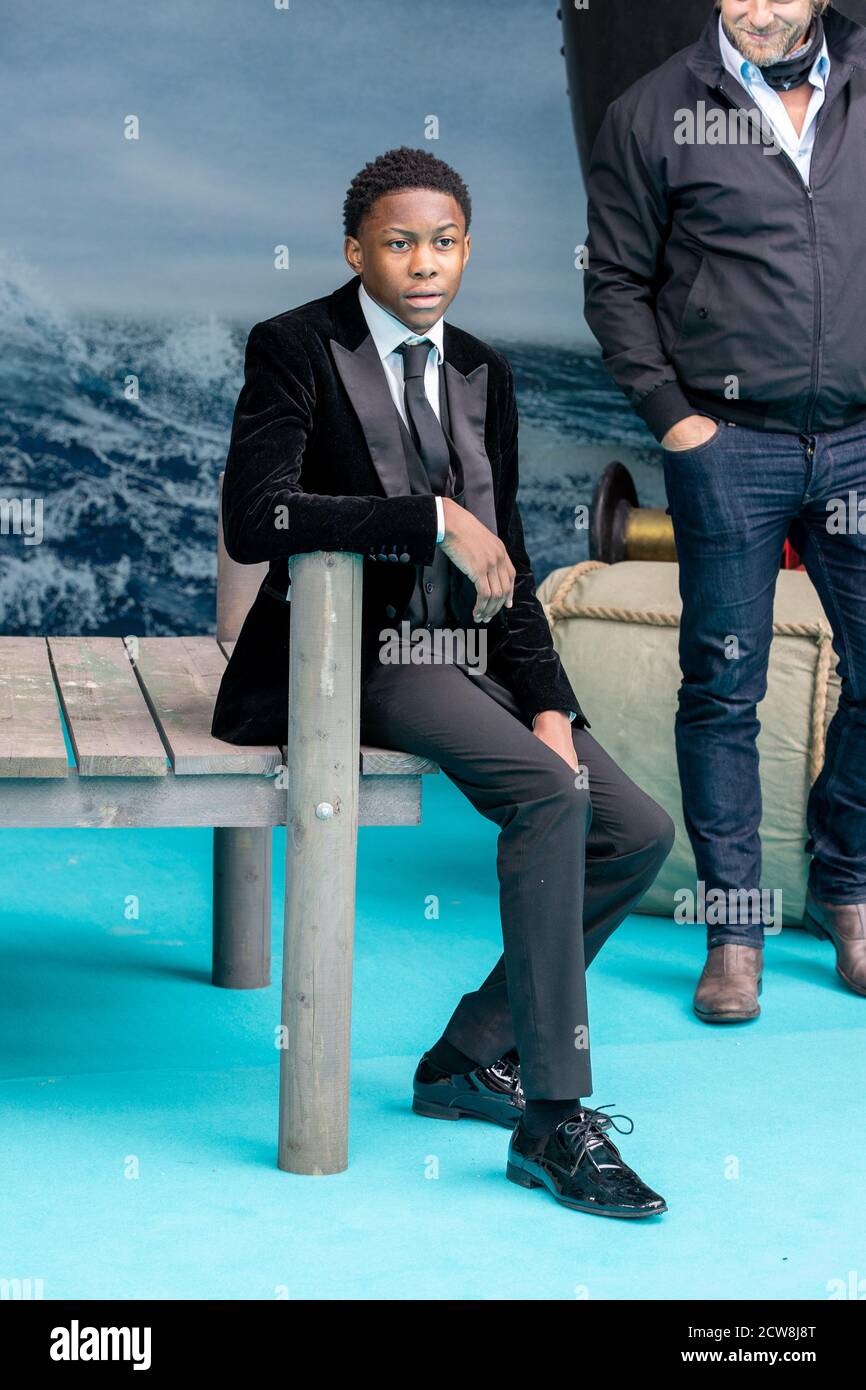 Berlin, Germany. 27th Sep, 2020. Solomon Gordon comes to the world