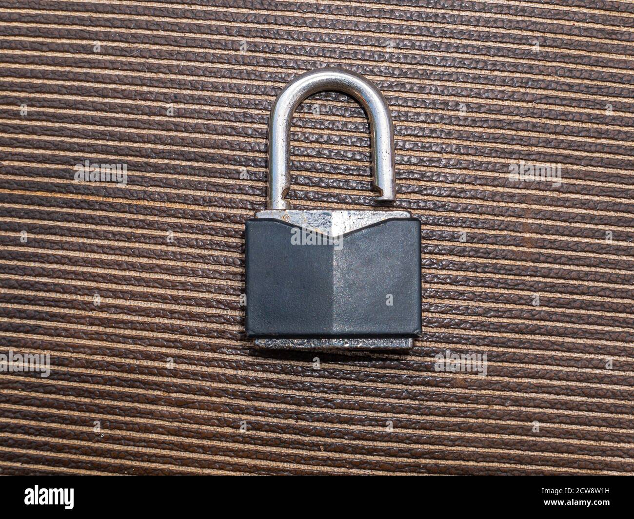 Iron padlock for locking gates and doors Stock Photo Alamy