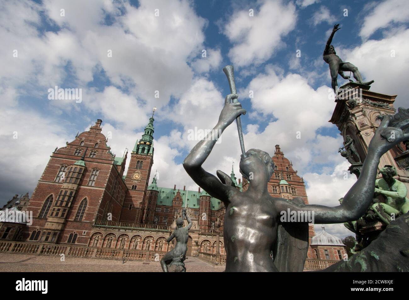 Frederiksborg castle in Hillerød Stock Photo - Alamy