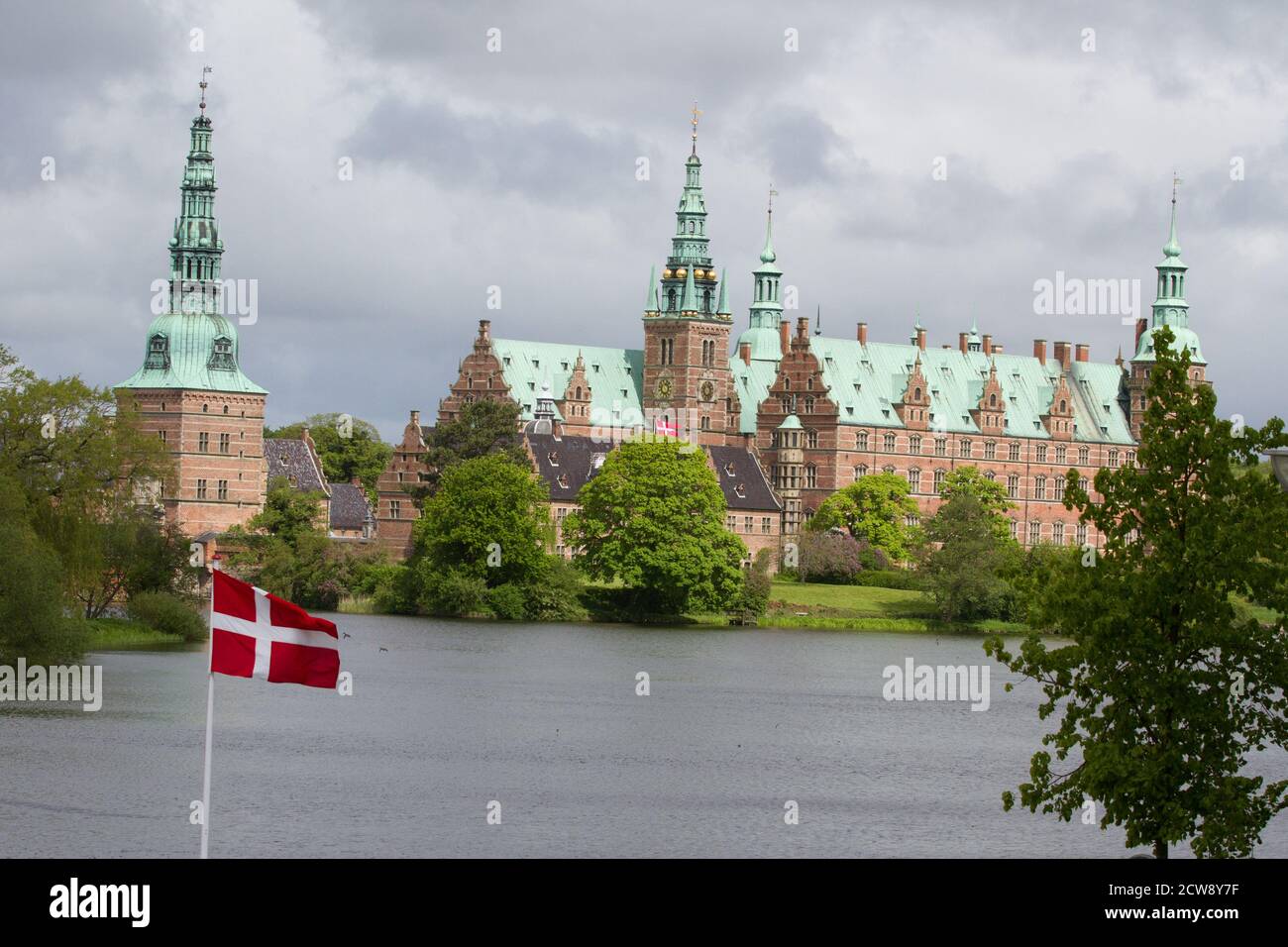 Frederiksborg castle in Hillerød Stock Photo - Alamy