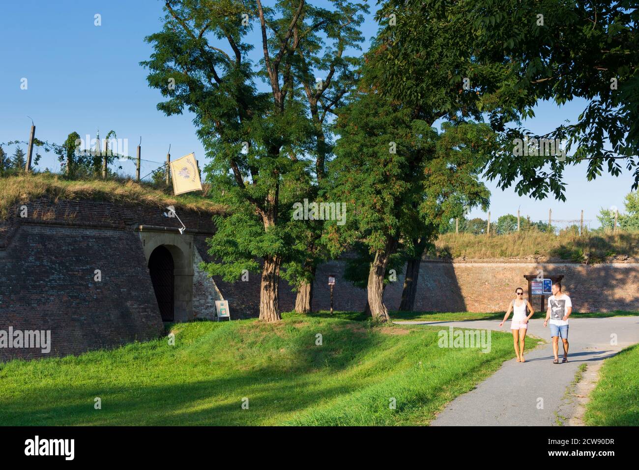 Olomouc (Olmütz): Crown Fortress in Old Town, Olomoucky, Olmützer Region, Olomouc Region, Czech Stock Photo