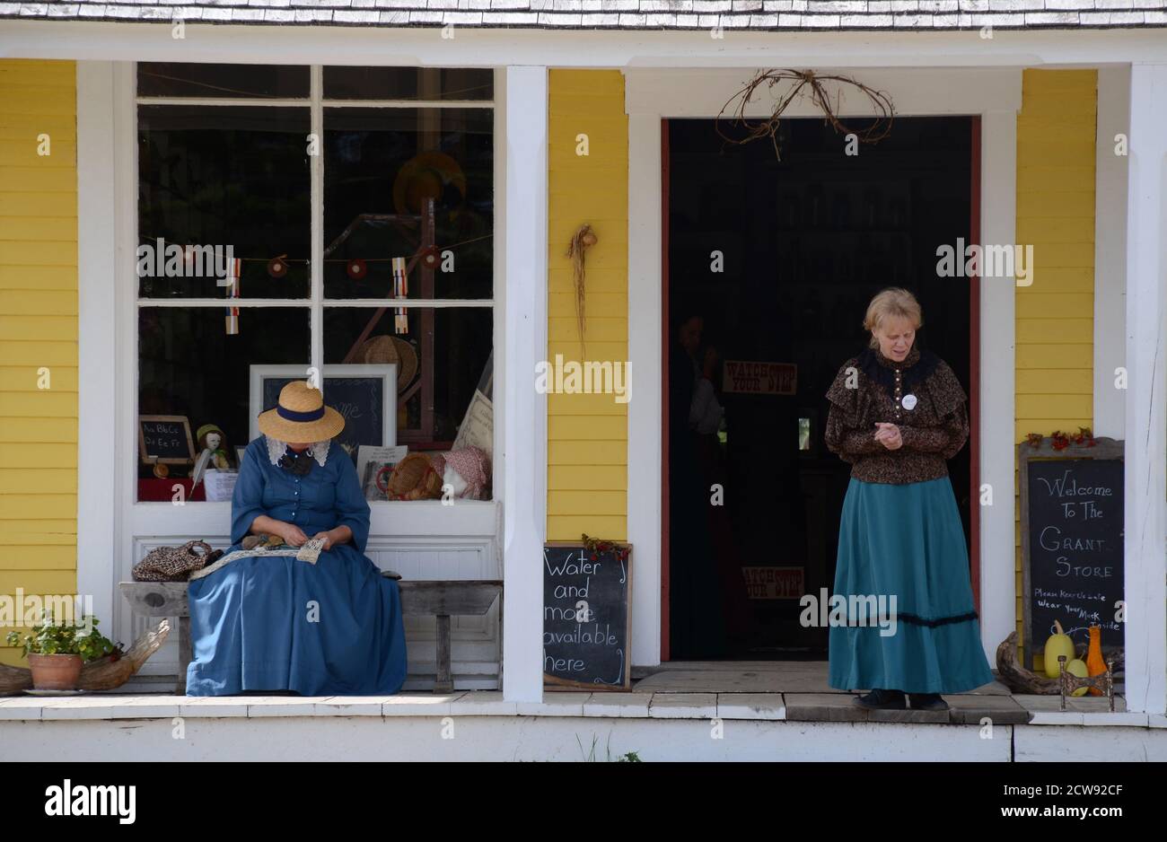 Canada new brunswick kings landing hires stock photography and images