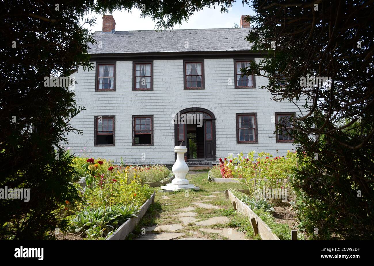Buildings at Kings Landing Heritage Village Stock Photo Alamy