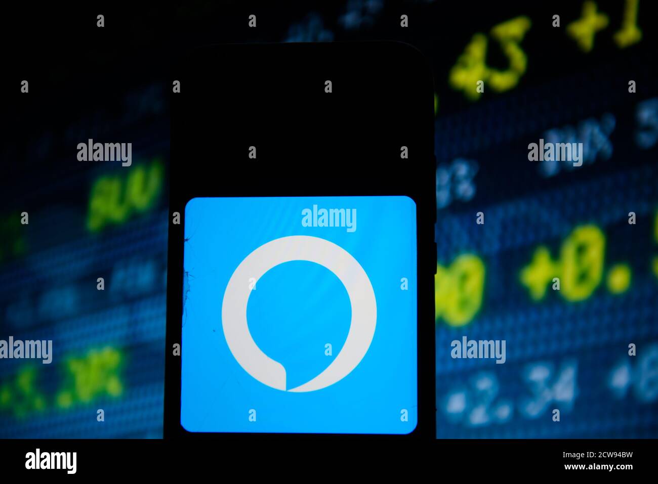 Amazon Alexa Logo High Resolution Stock Photography And Images Alamy