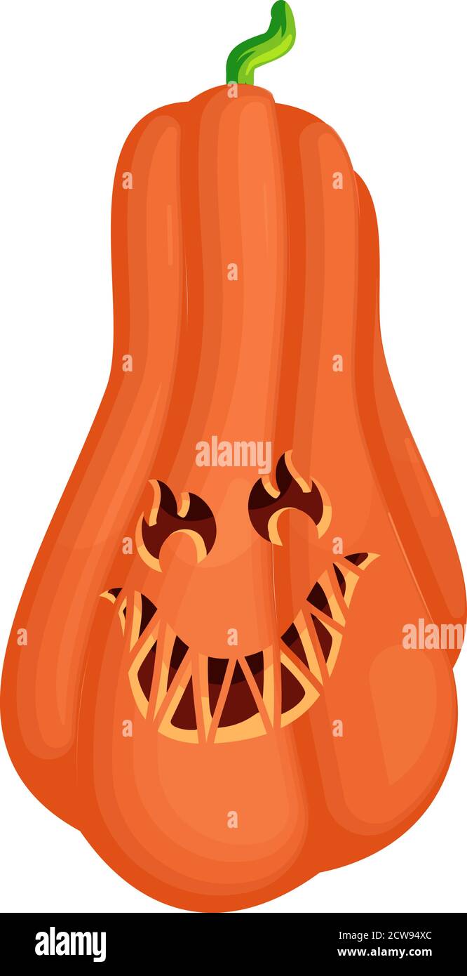 Halloween pumpkin vector illustration Stock Vector Image & Art - Alamy