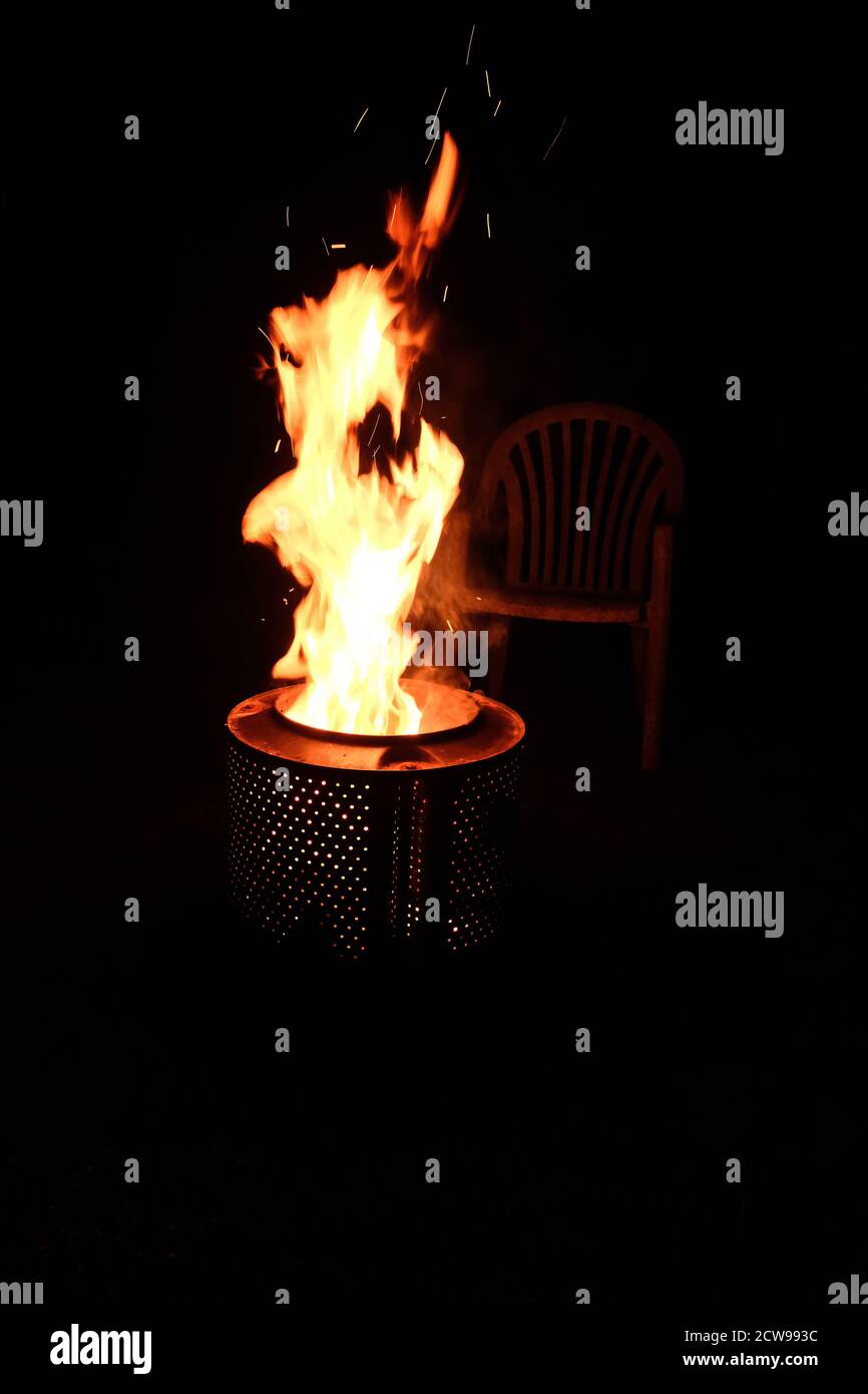 custom nfl fire pits on Washing Machine Fire High Resolution Stock Photography And Images Alamy