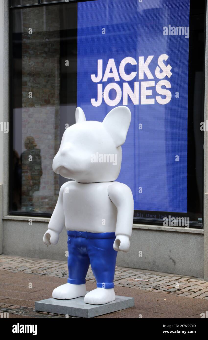 Jack and Jones Menswear Store Stock Photo