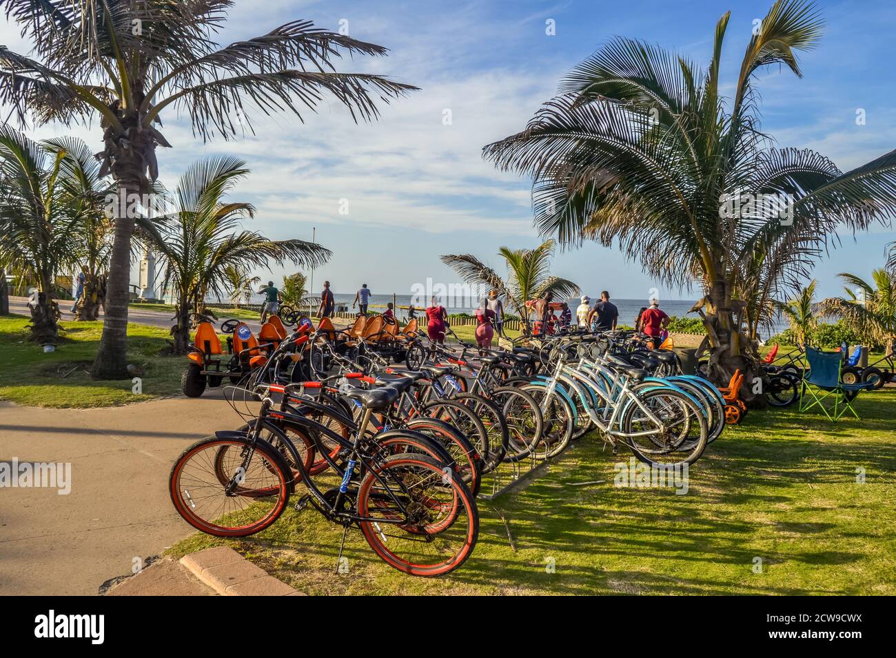 Entrance of Ushaka marine world a leisure aquarium in Durban KZN south