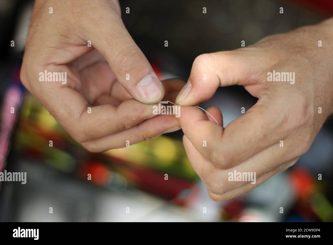 Strings of fish hi-res stock photography and images - Alamy