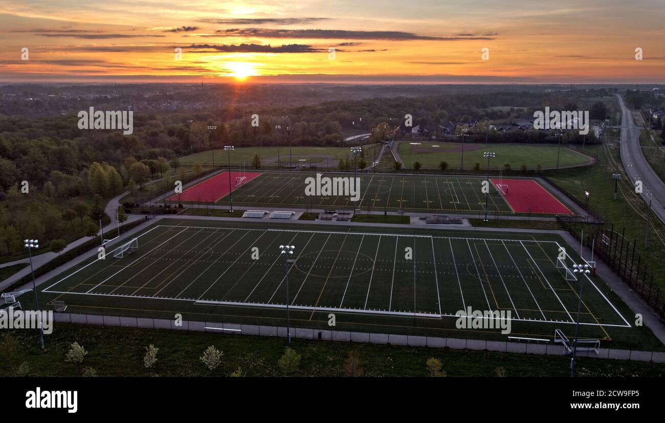 London Ontario Canada. City Wide Sports Fields in London Ontario Canada