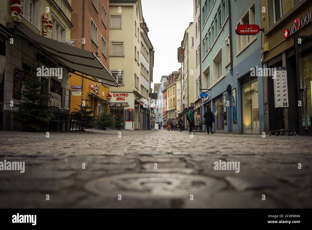 The beautiful Zurich Old town Stock Photo - Alamy