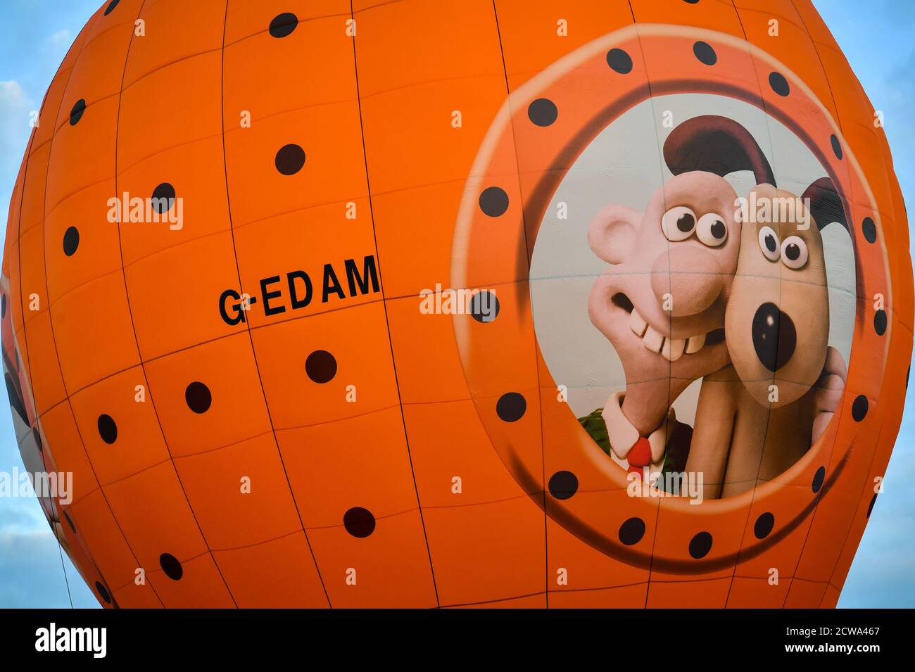 The new registration 'GEDAM', to highlight the cheese connection in