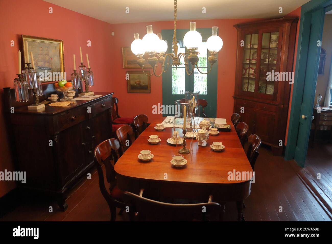 Interior of the Oldest House in Key West, Florida, USA Stock Photo