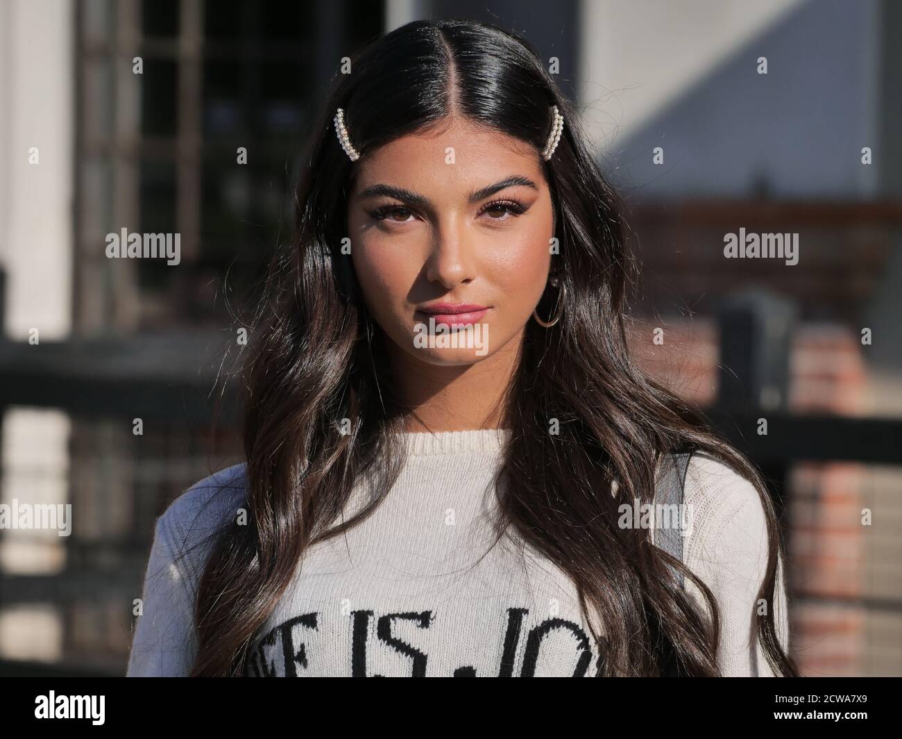 Web star Elisa Maino in street style outfits during Milano Fashion Week  Fall/Winter 2020 Stock Photo - Alamy