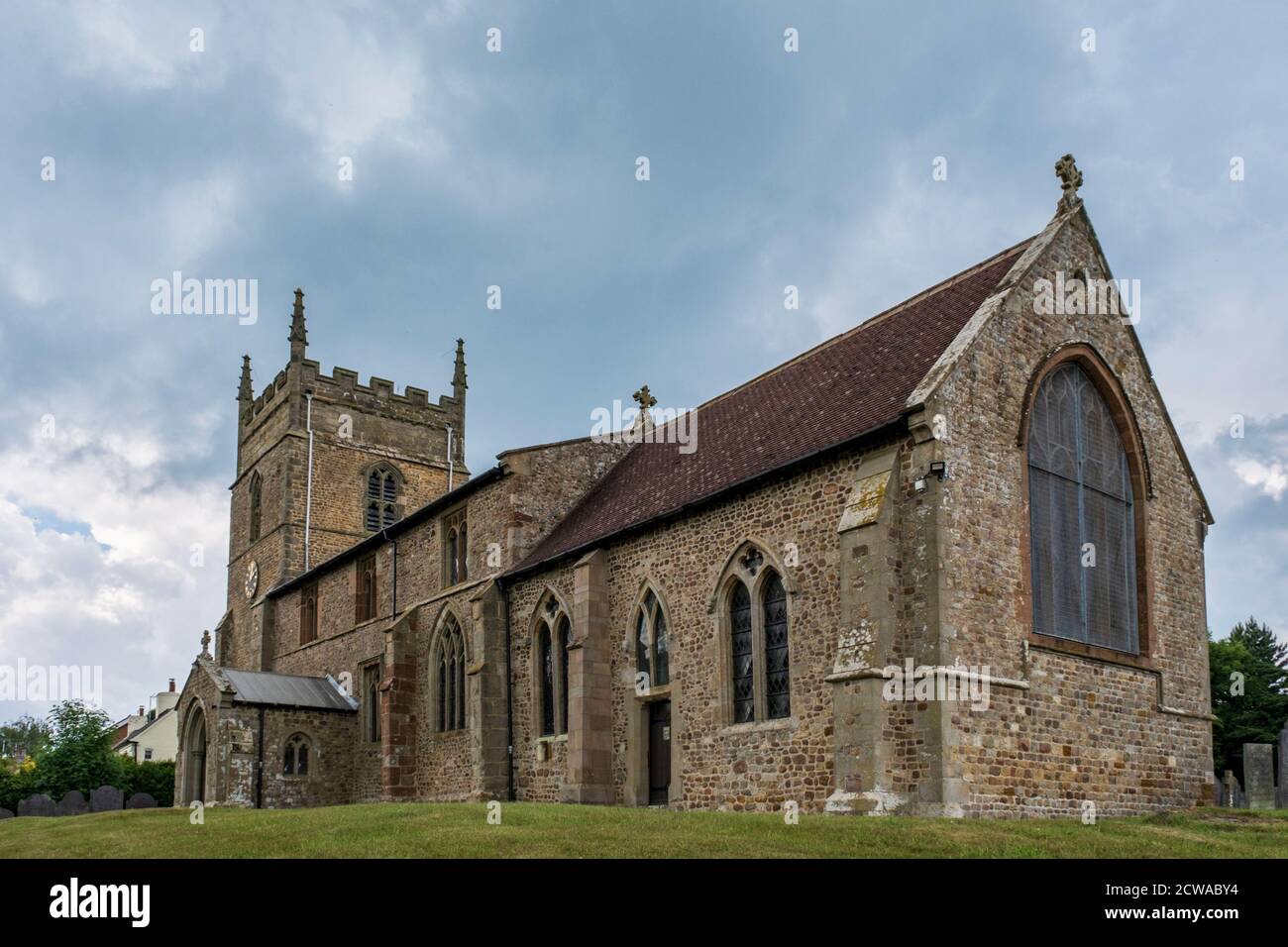 All Saints' Church in Kimcote, Leicestershire, England Stock Photo