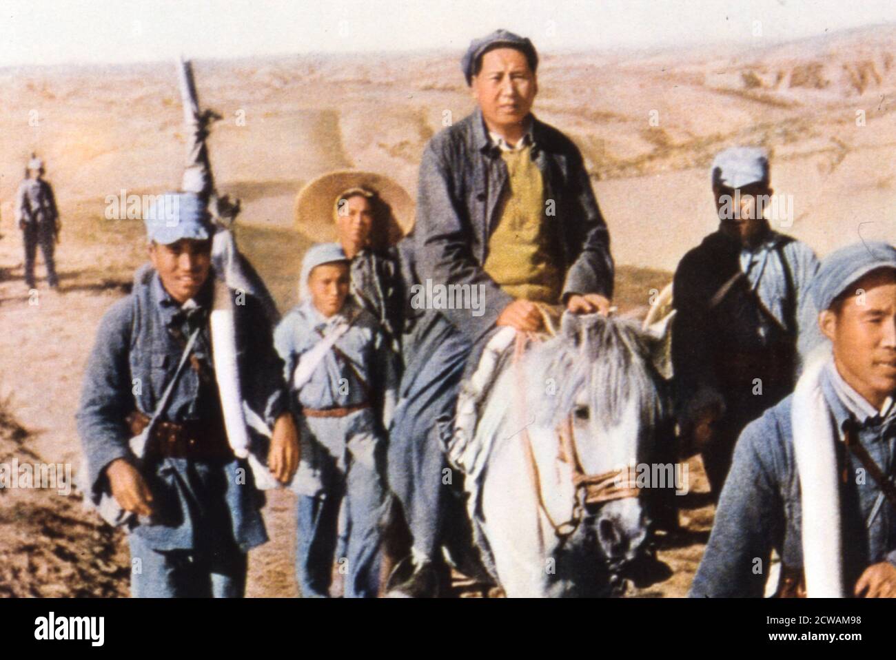 mao tse tung, long march, 1934 Stock Photo