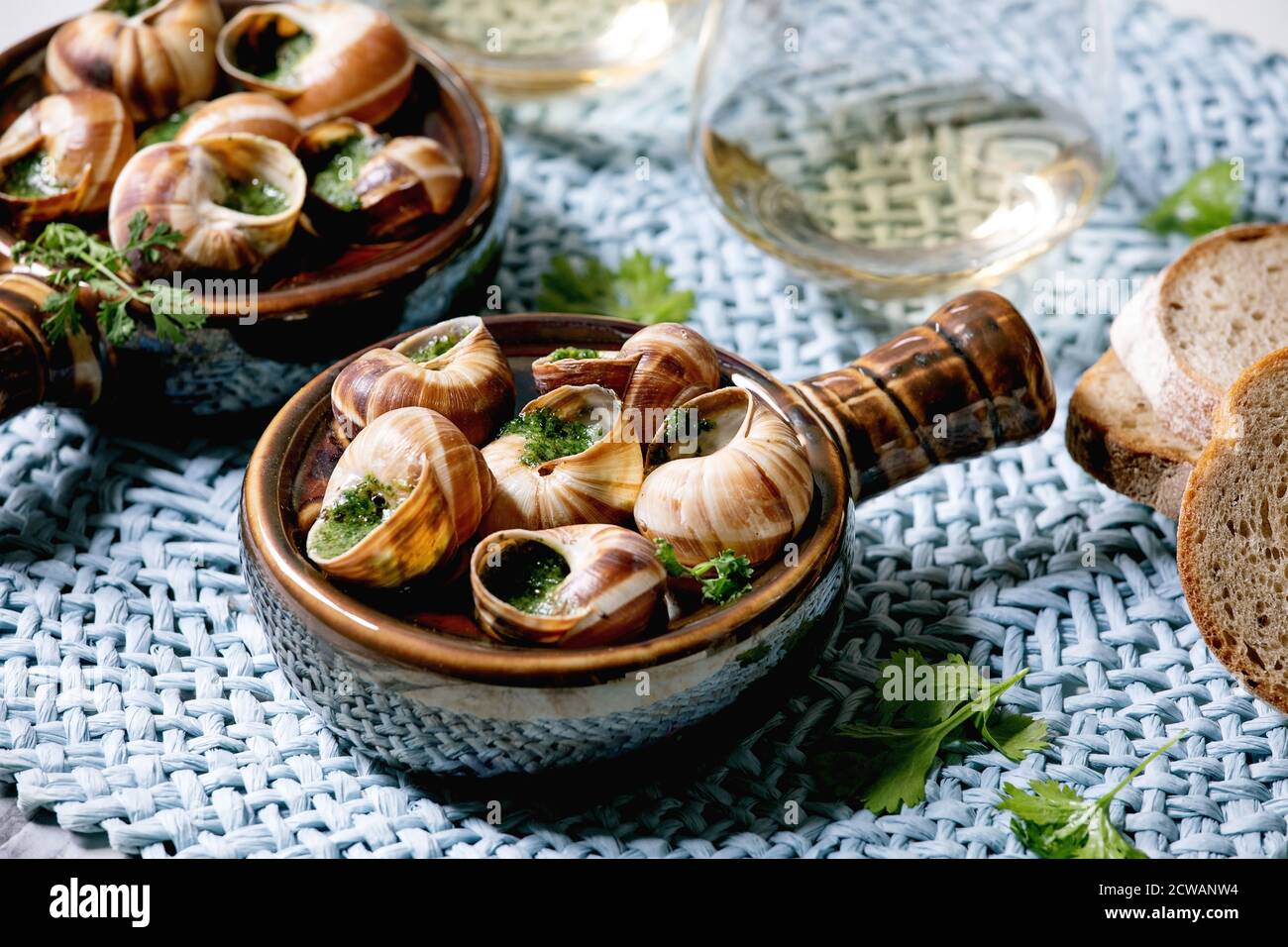 Best Escargots De Bourgogne Royalty-Free Images, Stock Photos & Pictures