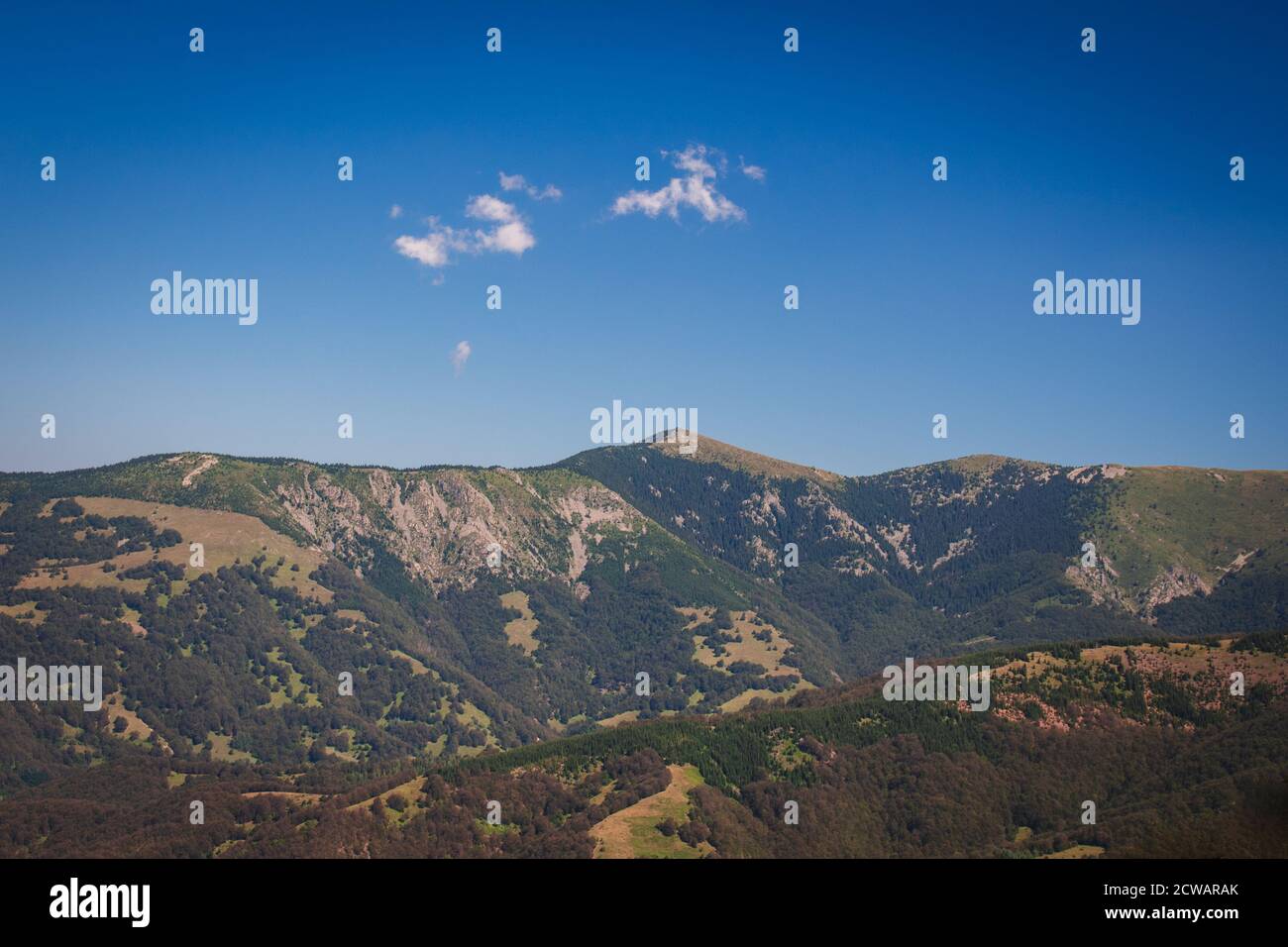 A beautiful mountain view Stock Photo