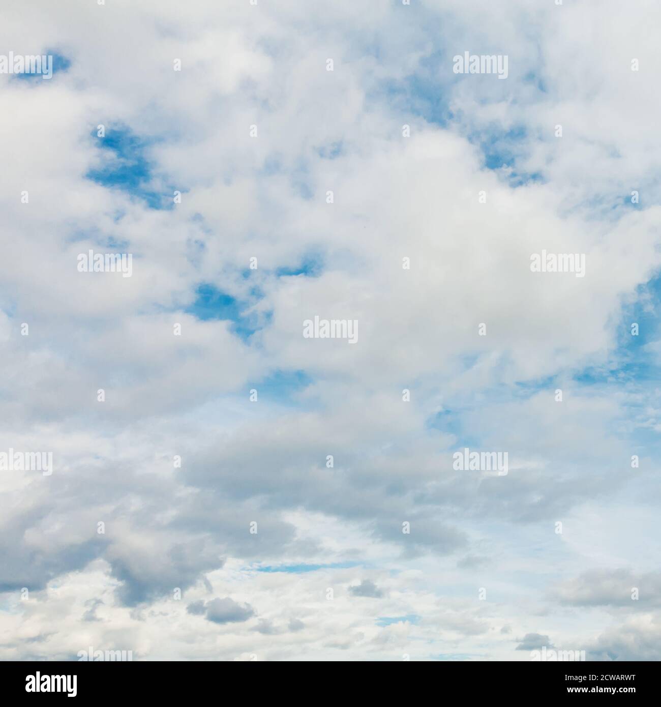 Beautiful sky and white and gray clouds Stock Photo - Alamy