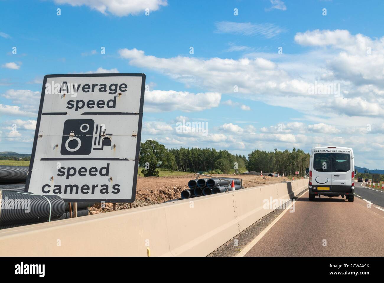 Average speed cameras scotland hi-res stock photography and images - Alamy