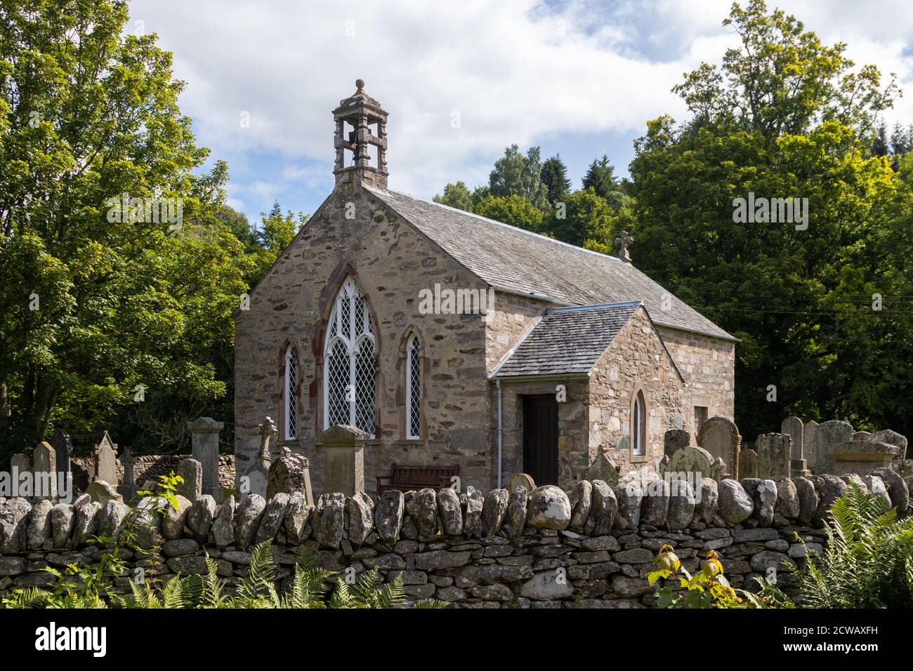 Dowally Parish Church Dowally Perthshire Scotland Stock Photo