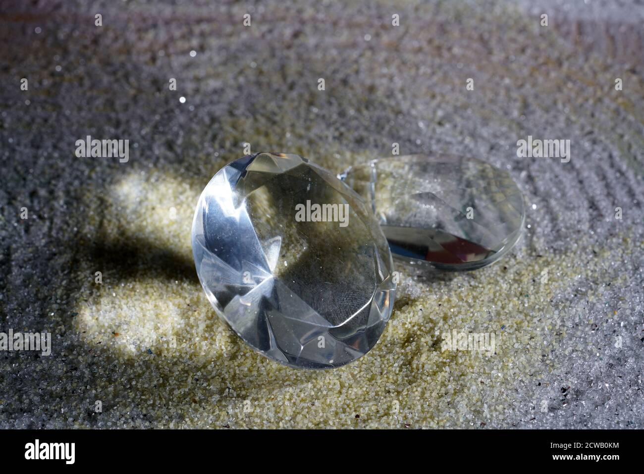 Shining fake diamonds hi-res stock photography and images - Alamy