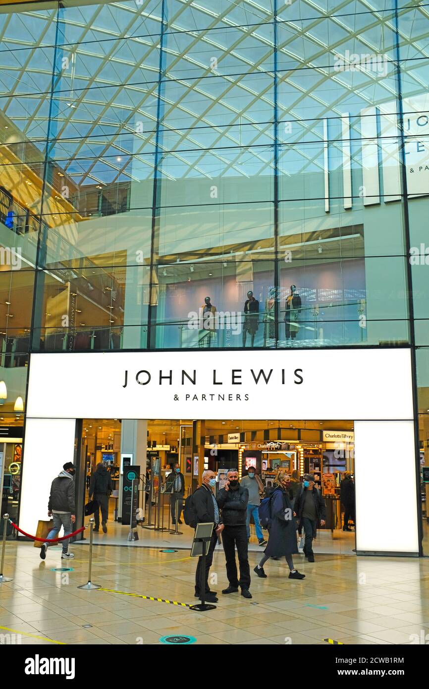 John Lewis store in The Grand Arcade ,Cambridge, England Stock Photo