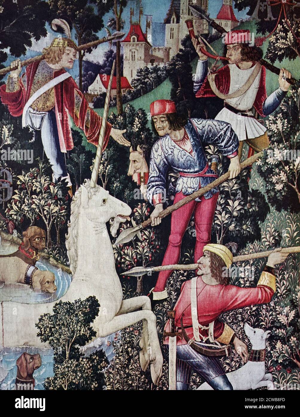 Unicorn tapestry hi-res stock photography and images - Alamy