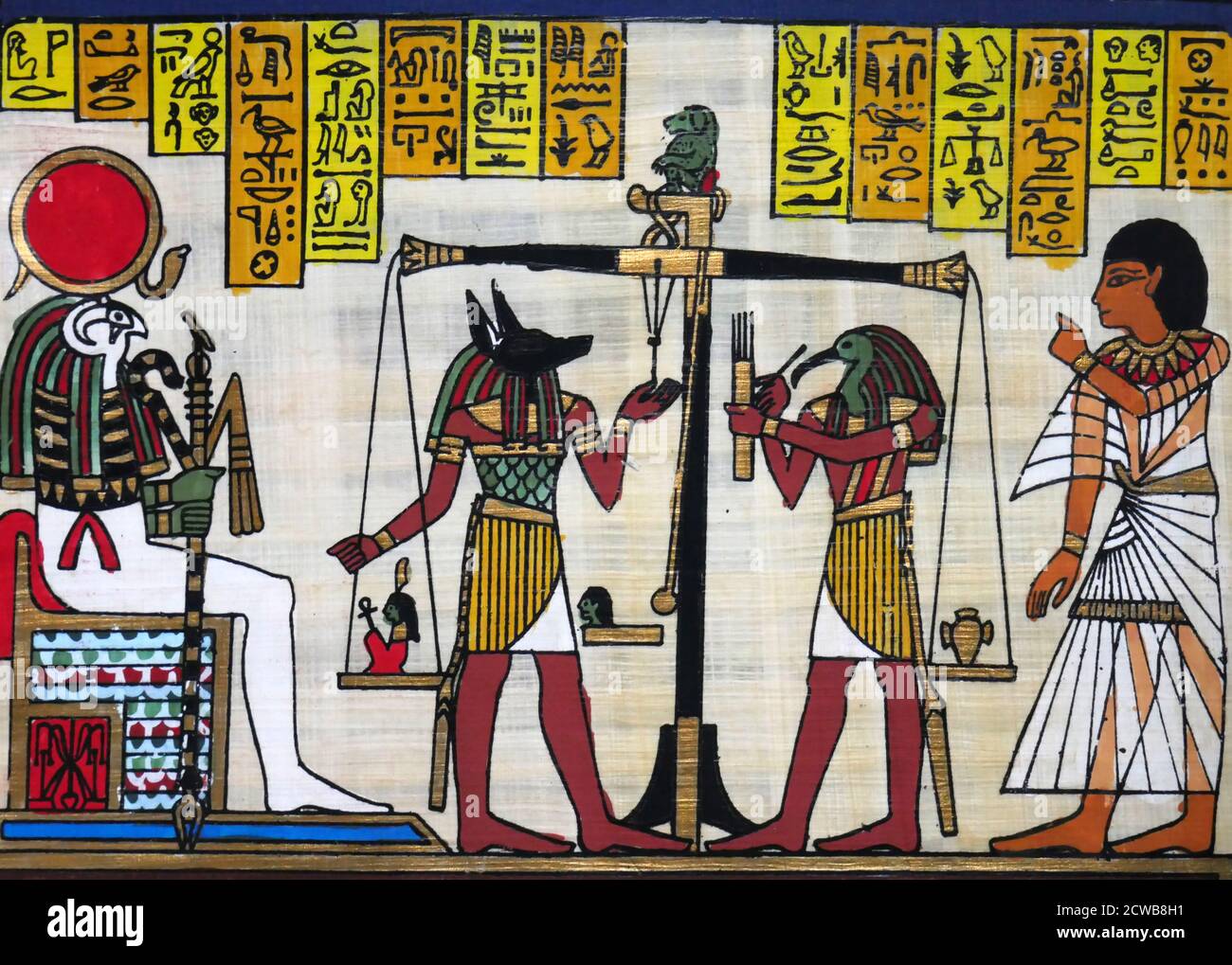 Weighing of the heart anubis hires stock photography and images Alamy