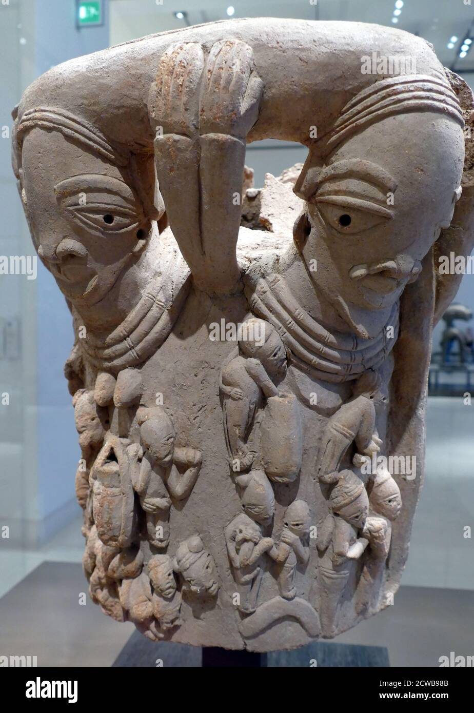 Terracotta Nok sculpture from Nigeria Stock Photo