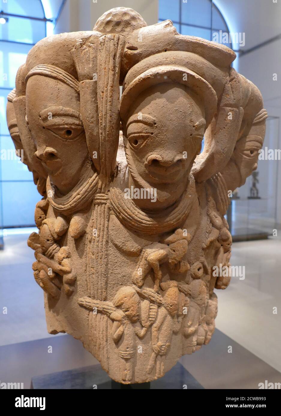 Terracotta Nok sculpture from Nigeria Stock Photo