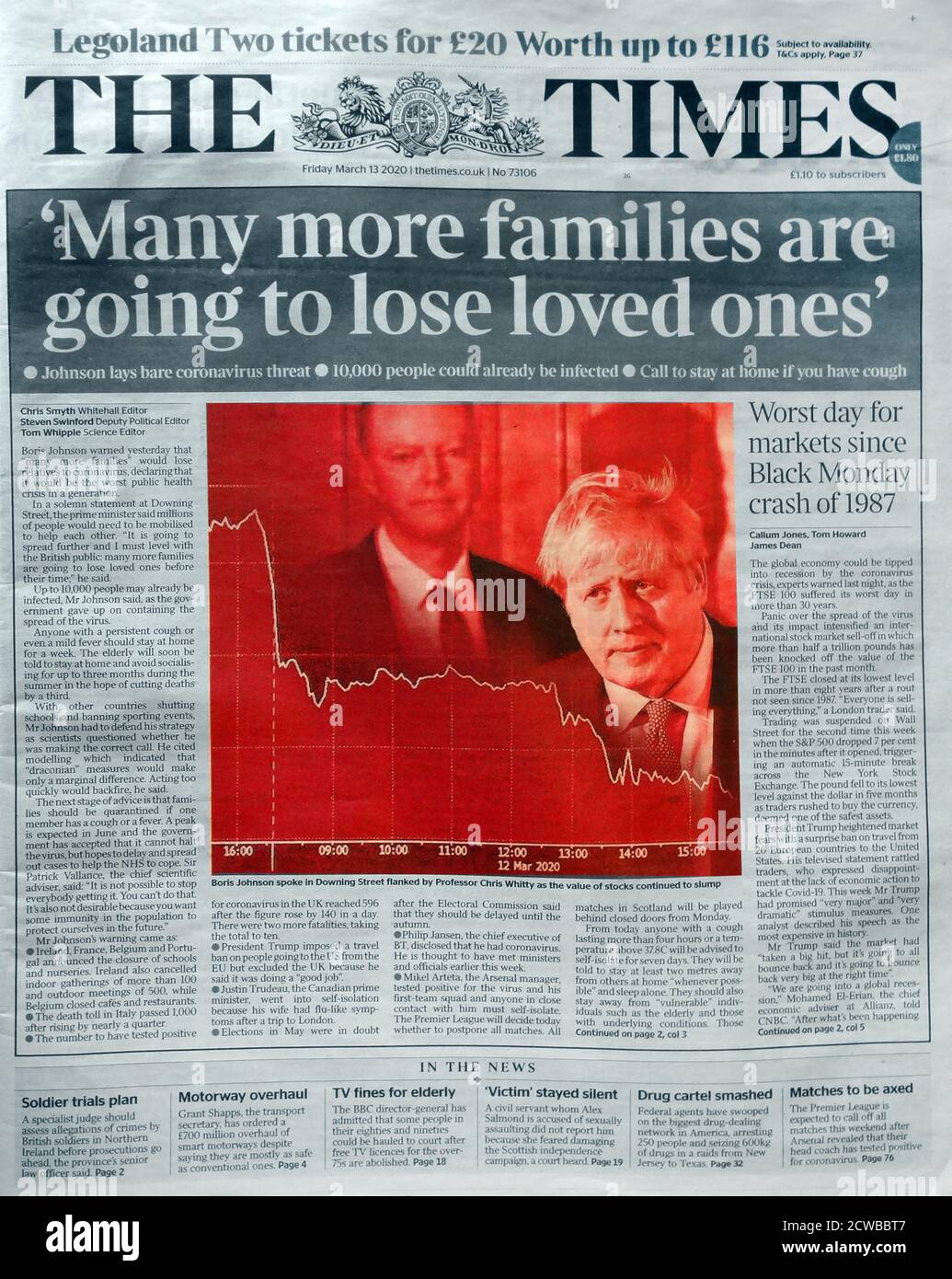 Covid headlines newspaper hires stock photography and images Alamy