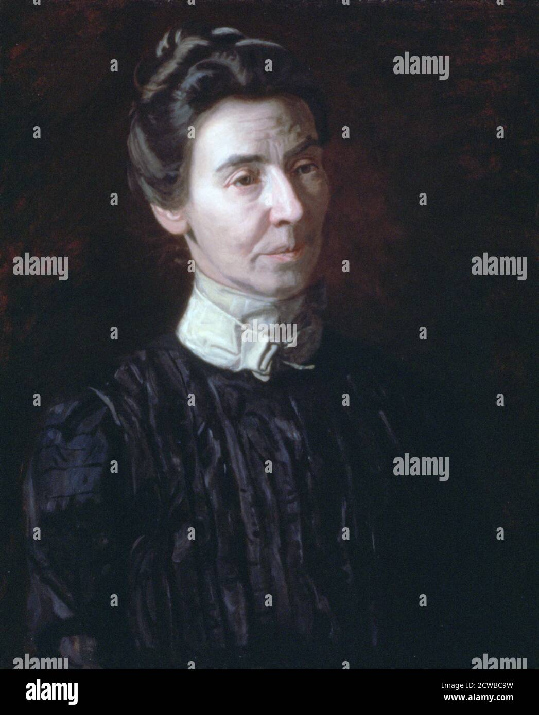 A portrait by Thomas Eakins of 'Mary Adeline Williams', 1899. From the collection of the Art Institute of Chicago, Illinois, USA. Stock Photo