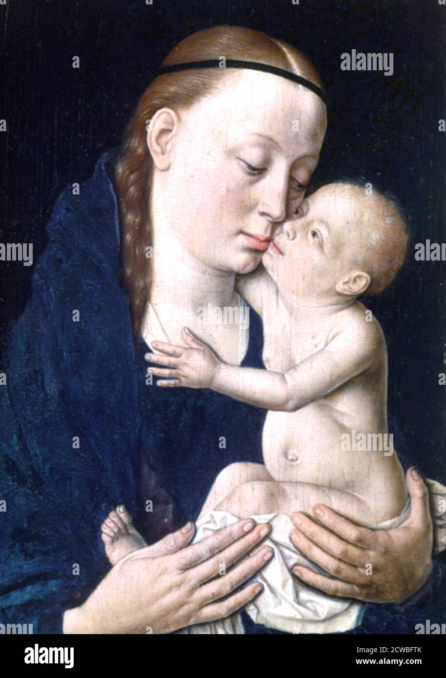 Virgin and Child', 15th Century. Creator: Dieric Bouts. Dieric Bouts (1415-1475) was an Early Netherlandish painter. Bouts may have studied under Rogier van der Weyden. Stock Photo