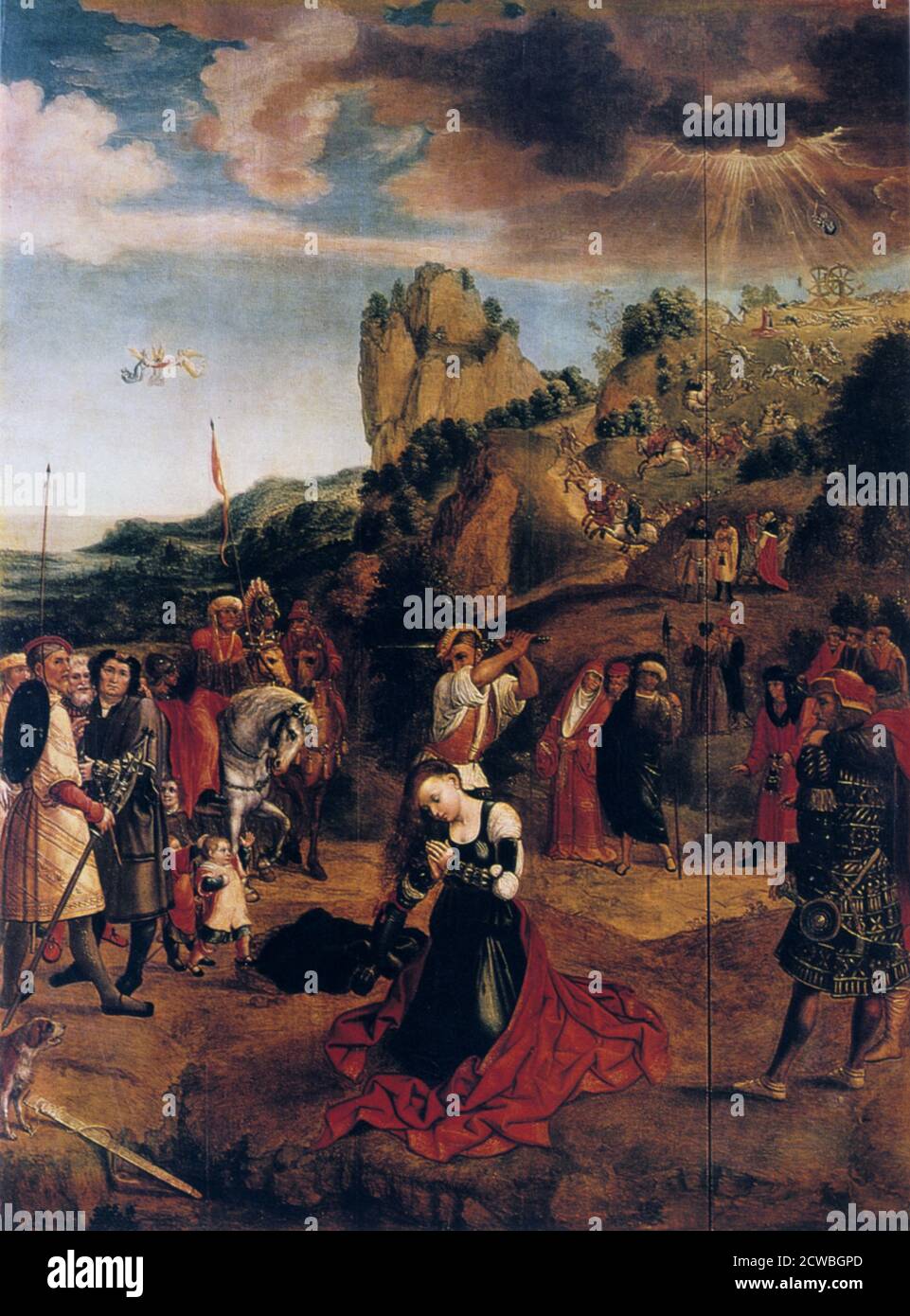 The Martyrdom of Saint Catherine' by Bernaert van Orley, 16th century ...