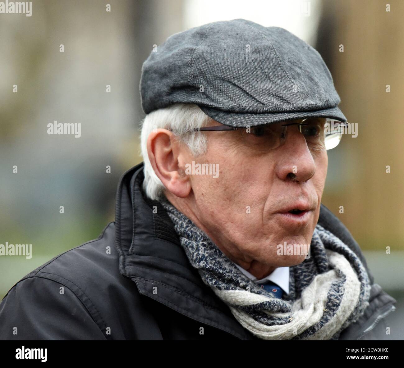 Photograph of Jack Straw. John Whitaker Straw (1946-) a British politician who served as the Member of Parliament for Blackburn from 1979 to 2015. Straw served in the Cabinet from 1997 to 2010 under the governments of Tony Blair and Gordon Brown. Stock Photo