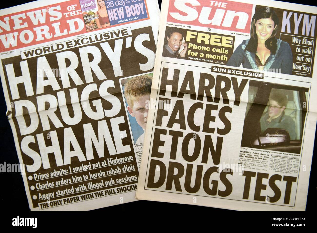 Prince harry sun newspaper hires stock photography and images Alamy