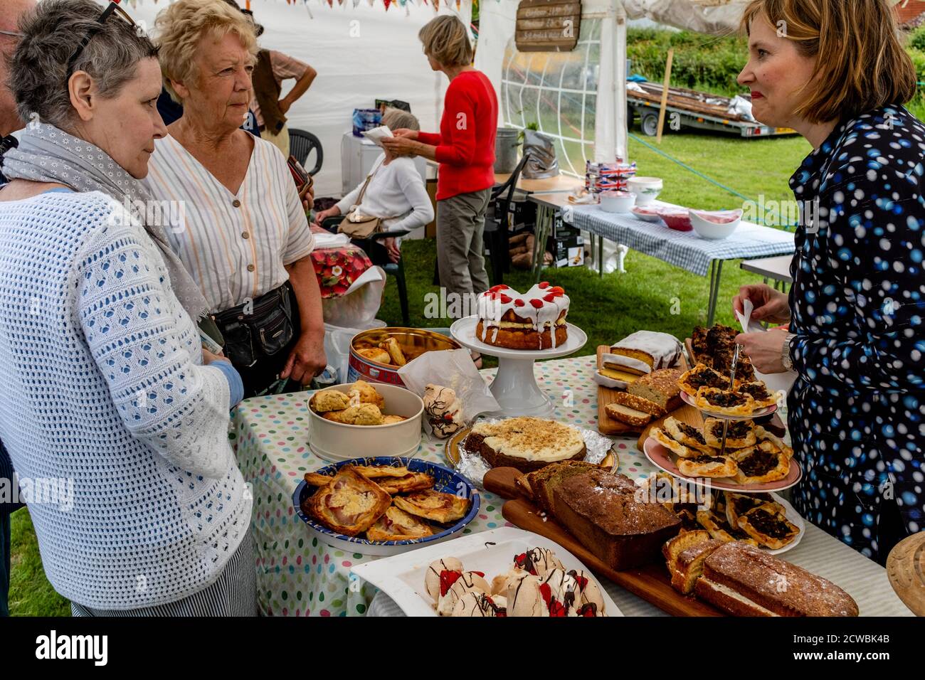 A Typical Cake Stall At The High Hurstwood Village Fete, High Hurstwood