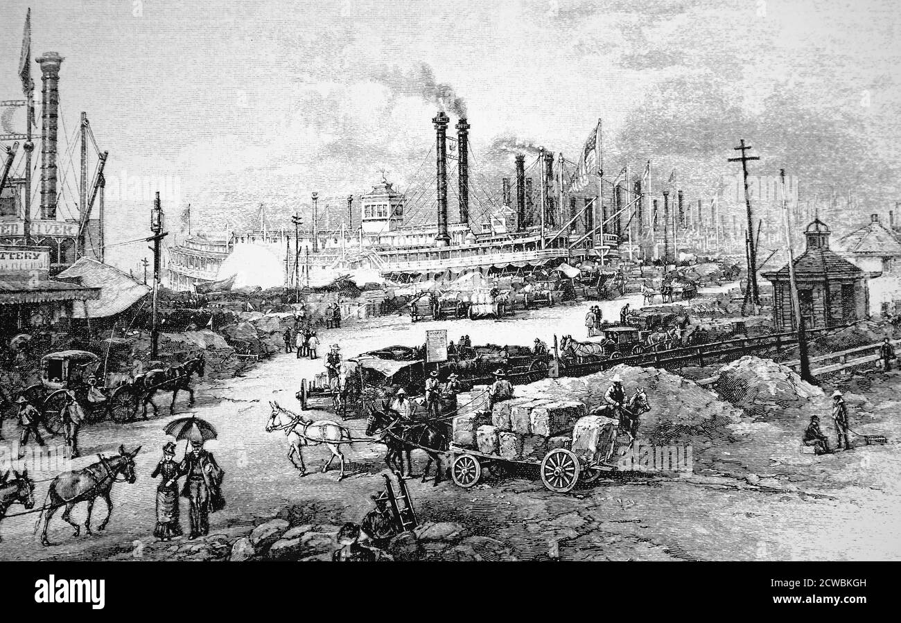 New orleans louisiana 19th Black and White Stock Photos Images Alamy