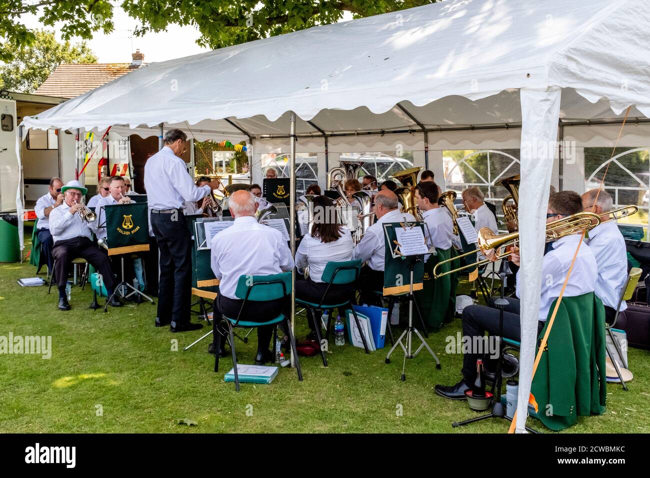 Village brass band group hires stock photography and images Alamy