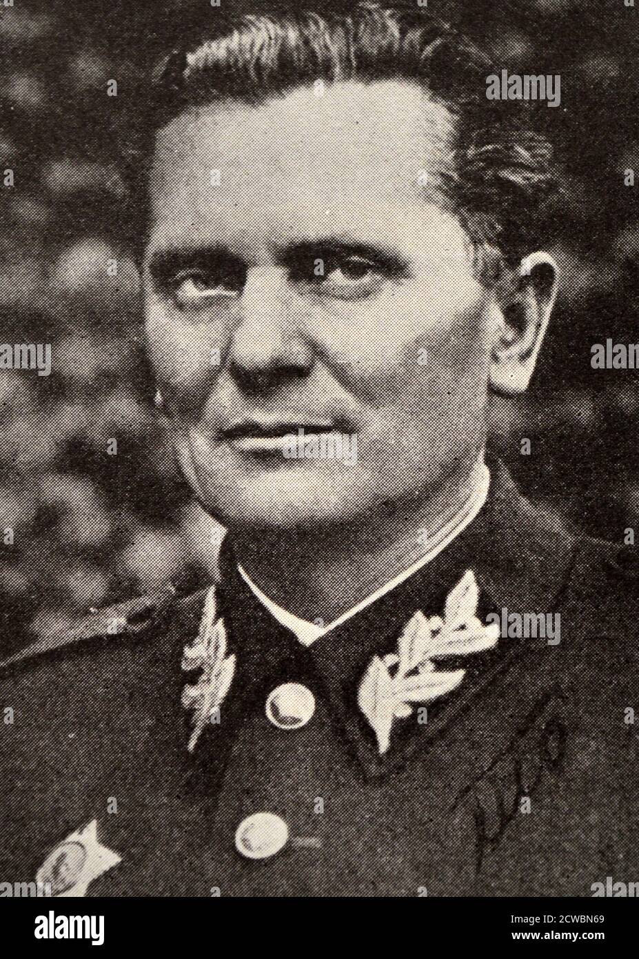 Black and white photograph of Marshal Josip Tito (18921980), head of