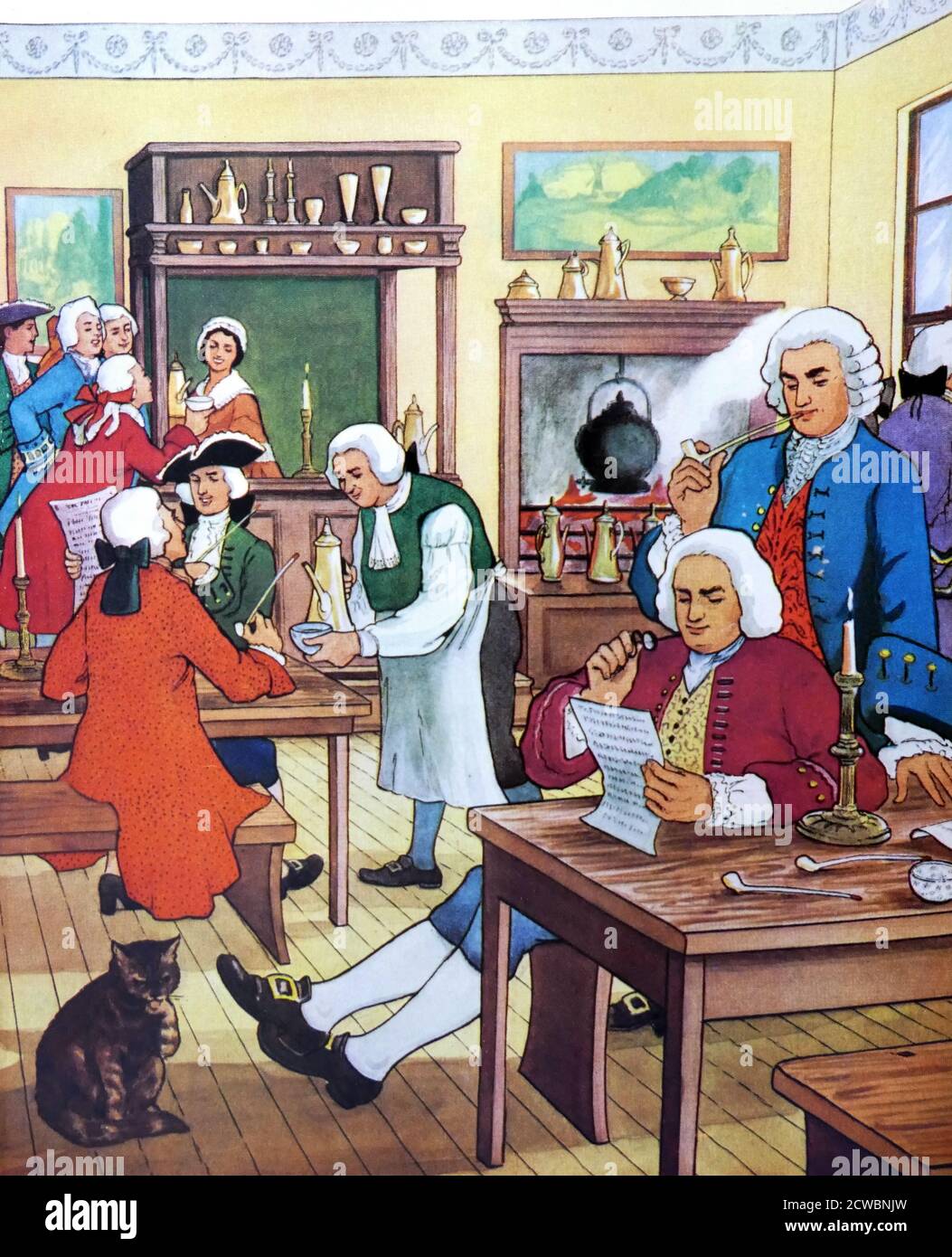 Coffee house 18th century hires stock photography and images Alamy