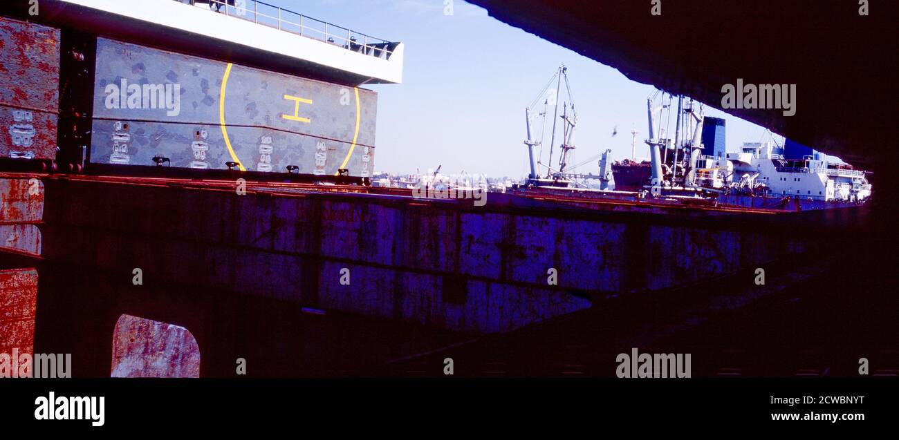 Breaking Ship Yard Stock Photo
