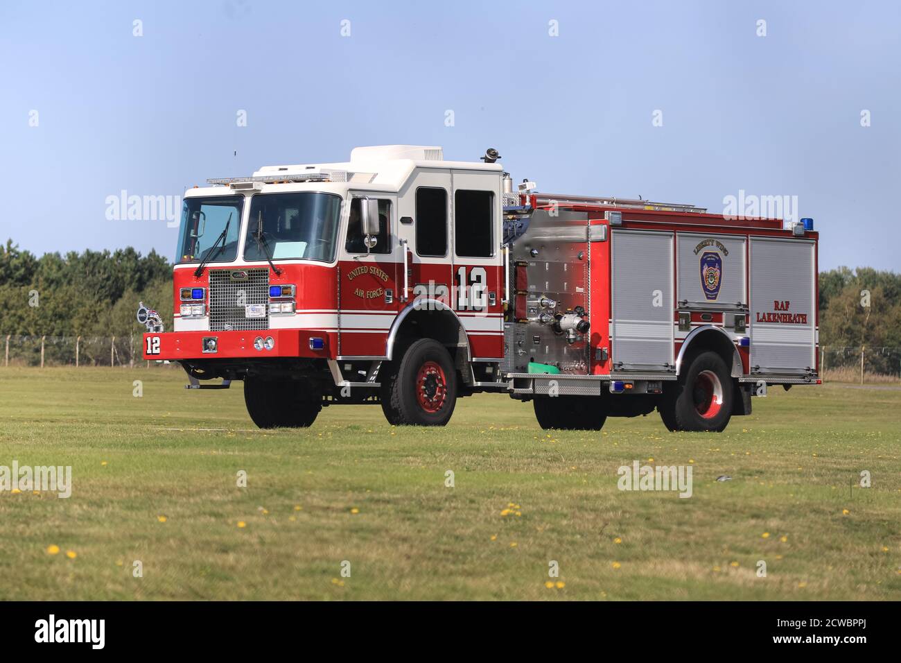 Lakenheath Fire And Rescue No12 Stock Photo Alamy